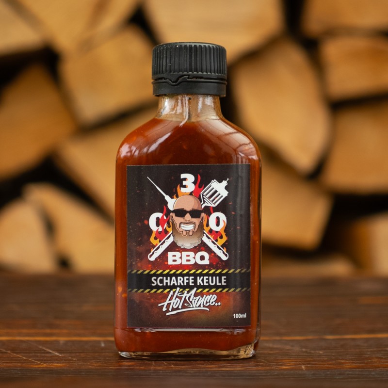 FLASH SALE: 030 BBQ Scharfe Keule HOT SAUCE 100 ml