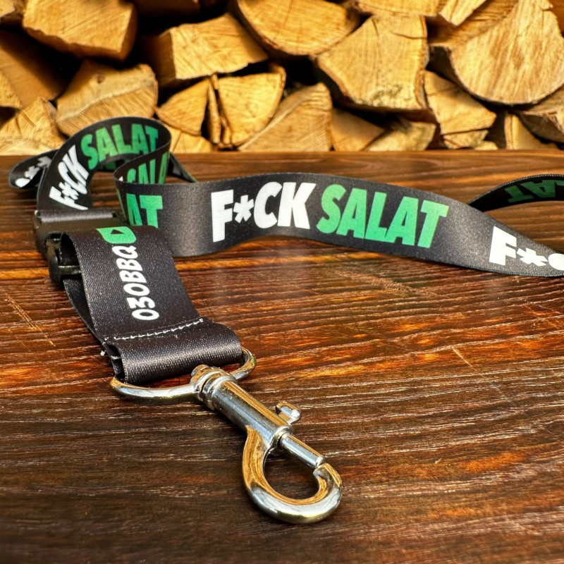 FLASH SALE: F*ck Salat Schlüsselband / Lanyard
