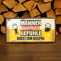 METALLSCHILD - Männer haben...