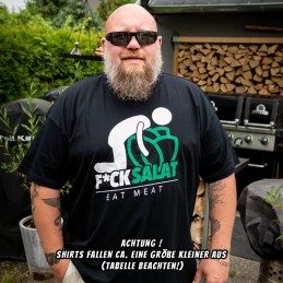 F*CK SALAT, Eat Meat  T-Shirt
